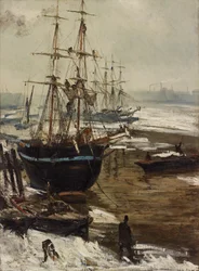 Themsen i is, 1860.