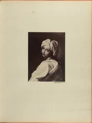 Guido Reni, Beatrice Cenci. (Barberini-galleriet) efter en tegning af Rocchi