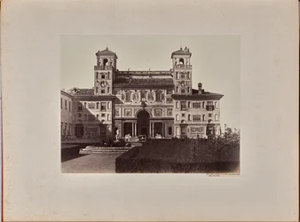 Villa Medici; facaden ud mod haven, nu Académie de France