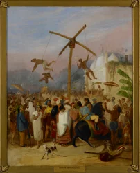 Charakpuja, den krog-svingende festival