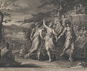 A Grecian Harvest Home (Designer til væggene i det store rum i Society for the Encouragement of the Arts)