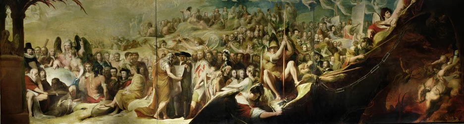 Elysium, eller den endelige gengældelsestilstand, sjette i serien The Progress of Human Culture and Knowledge, ca. 1777-84 (se 101467 og 101468)