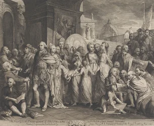 Dronningen eller Domestic Education at Windsor (Designs for the Walls of the Great Room of the Society for the Encouragement of the Arts)
