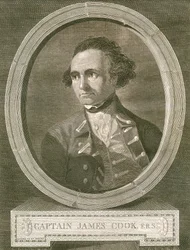 Portræt af kaptajn James Cook