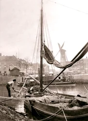 Kanalbåd, Rotterdam, 1898.