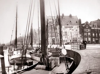 Kanalbåde, Rotterdam, 1898.