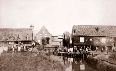 Marken Island, Holland, 1898.