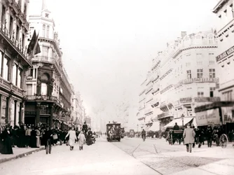 Gadebillede, Bruxelles, 1898.