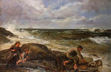 At fange en havfrue, 1883