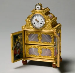 Miniature Cabinet with Watch, c.1770-75dani