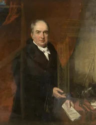 Portræt af pastor Thomas Roberts, ca. 1835 (olie på lærred)