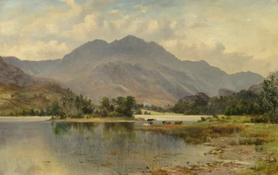 Landskab, højlandsscene