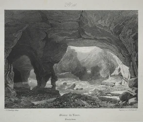 Maleriske og romantiske rejser i det gamle Frankrig. Franche-Comté: Lisonens kilde