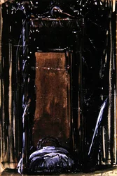 Sengen, ca.1909 (blæk og gouache på papir)