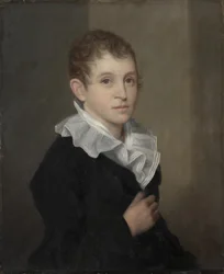 Samuel Barber Clark, ca. 1810 (olie på træ)
