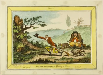 Cockney-sportsfolk finder en hare