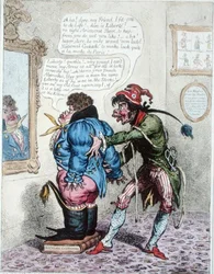 Fransk Taylor forsyner John Bull med en 