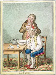 Gentle Emetic, udgivet af Hannah Humphrey, 1804