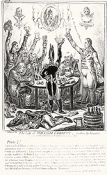 Plade 7, fra The Life of William Cobbett, skrevet af ham selv, pub. af H. Humphrey, 1809