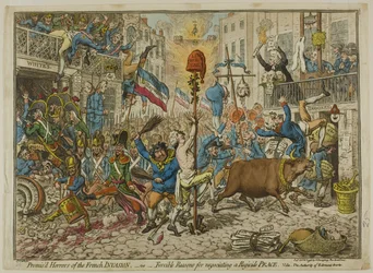 Den franske invasions lovede rædsler