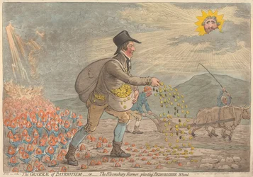 Patriotismens general - eller - Bloomsbury-bonden, der planter hvede fra Bedfordshire