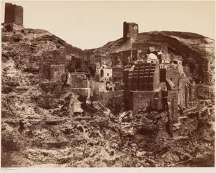 Klosteret i Mar Saba, ca. 1855 (foto)