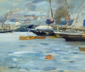 Fortøjede yachter, Oban, 1893