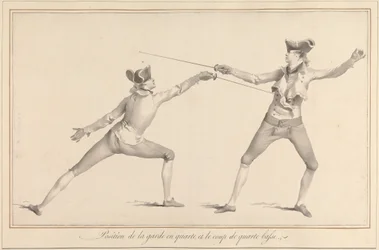 Vagtens position i Quarte og Bass Quarte Stroke