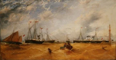 Forsendelse nord for Grimsby Havn