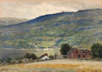 Bakke og sø