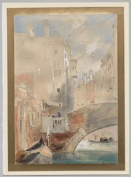 En kanal, Venedig