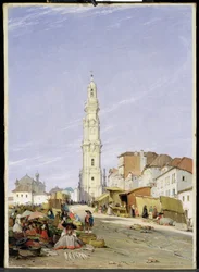 Præstetårnet, Porto, Portugal, 1837