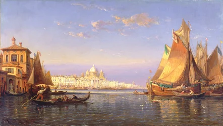 Venedig, ca. 1850 (olie på lærred)