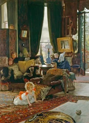 Hide and Seek, ca. 1887 (olie på træ)