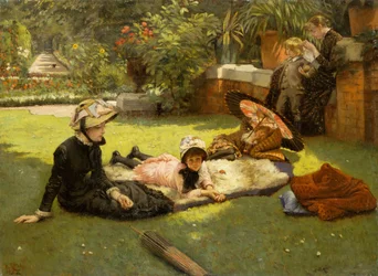 I fuld sollys I fuld sol, ca. 1881
