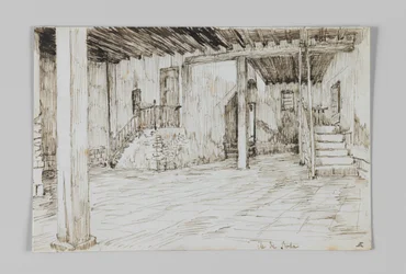 På øen Rhoda, Cairo, illustration fra Vor Herre Jesu Kristi liv