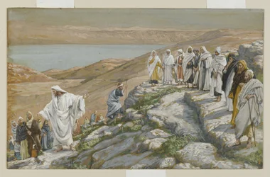 Indvielsen af de tolv apostle, illustration fra Vor Herre Jesu Kristi liv