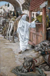 The Calling of St. Matthew, illustration til The Life of Christ, c.1886-94 (wc & gouache på pap)