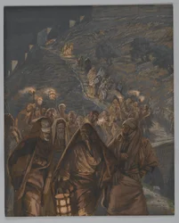 The Procession of Judas, illustration fra The Life of Our Lord Jesu Christ, 1886-94 (wc over grafit på papir)