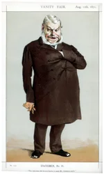 Den eneste mand, der nogensinde er kendt for at få hr. Gladstone til at smile, 1871