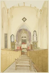 Interiør af Johanneskirken