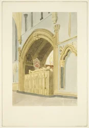 Tomb of Robert Fitzharding, død 1170, i Bristol Cathedral
