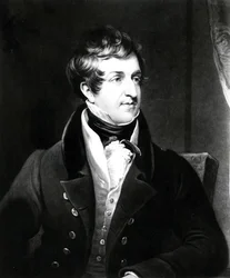 John Cam Hobhouse, tryk lavet af Charles Turner, 1834 (mezzotint)