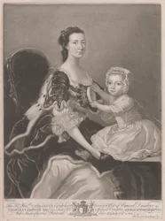 Den rette ærede Catherine Compton..., grevinde af Egmont... med Mester Charles Perceval Hendes ældste søn