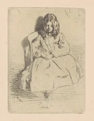 Annie, siddende