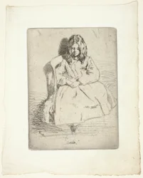 Annie, siddende
