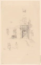 Courtyard, Chelsea Hospital