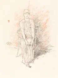 Figurstudie i farver