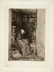 La Vieille aux Loques (Den gamle kvinde med klude)