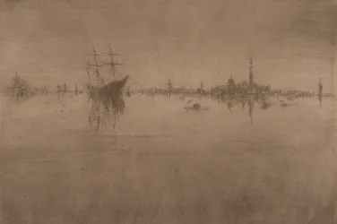 Nocturne, fra Venedig, en serie af tolv ætsninger ("det første Venedig-sæt")